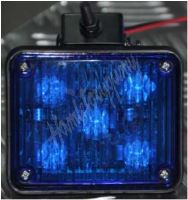 kf225blue x PREDATOR LED vnitřní, 12V, 10x LED 1W, modrý