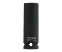 Nástavec 1/2" rázový šestihranný hluboký 17 mm CrMo Nástavec 1/2" rázový šestihranný hluboký 17 mm CrMo