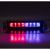 kf741blre PREDATOR LED vnitřní, 8x LED 3W, 12V, modro-červený