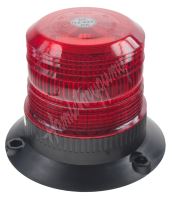 wl19red Zábleskový maják, 12-24V, červený magnet, ECE R10