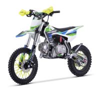 Pitbike MiniRocket DK110 14/12 řazení bez spojky poloautoma, el startér, sedlo 70cm modrý Pitbike MiniRocket DK110 14/12 řazení bez spojky poloautoma, el startér, sedlo 70cm modrý
