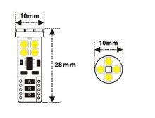952022cb LED T10 bílá, 12-24V, 12LED/3030SMD (970310)