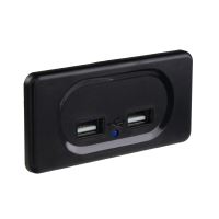 34679.1 2x USB 3,1A zásuvka 12/24V, montáž na povrch 34679.1 2x USB 3,1A zásuvka 12/24V, montáž na povrch