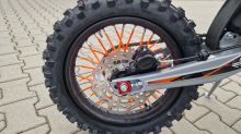 Pitbike MiniRocket DT125 17/14 světlo, el startér, řazení se spojkou, sedlo 86cm oranžový (14)
