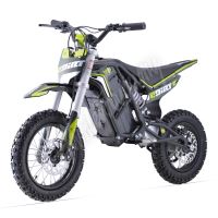 Elektrická motorka MRM eDIRT 1600W zelená kola 12/10 Baterie Lithium sedlo 63cm