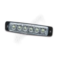 Poziční výstražné LED světlo, 12-24V, R65, modré, 911F6-B