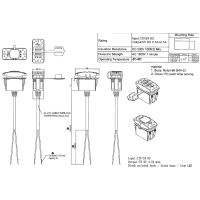34560 2x USB zásuvka "Rocker" 12/24V, 4,2A (1096632)