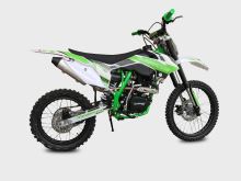 Pitbike MiniRocket Hurricane 250ccm 19/16 zelená, sedlo 87cm (2)