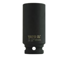 Nástavec 1/2" rázový šestihranný hluboký 25 mm CrMo Nástavec 1/2" rázový šestihranný hluboký 25 mm CrMo