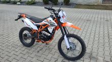 Pitbike MiniRocket Mikilon Defender 150RR kola 19/16 sedlo 86,5cm, oranžová (21)