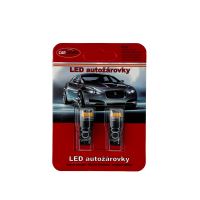 95BR-T10-01o LED T10 oranžová, 12V, 4LED 2835SMD (2345208)