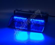 kf740blu PREDATOR LED vnitřní, 16x LED 3W, 12V, modrý