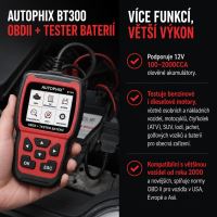 35801obd Tester akumulátorů/univerzální autodiagnostika Autophix BT300PRO (2829521)