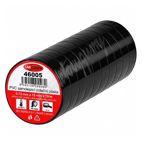 46005 PVC PROFI-CAR páska 15mm x 15m, 10 ks (2832965)