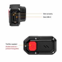 dvr01m Motocyklová FULL HD, WiFi kamera, IP66 (2831517)