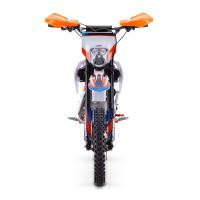 Pitbike MiniRocket DT125 17/14 světlo, el startér, řazení se spojkou, sedlo 86cm oranžový (3)