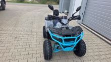 Dětská čtyřtaktní čtyřkolka ATV MiniRocket Troodon Deluxe 125ccm, 3+1, 8 kola, šedo-modrá (3)