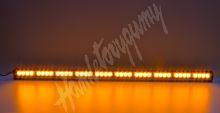 kf756-10 LED světelná alej, 40x LED 3W, oranžová 1210mm, ECE R10